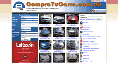 Desktop Screenshot of compratucarro.com.do